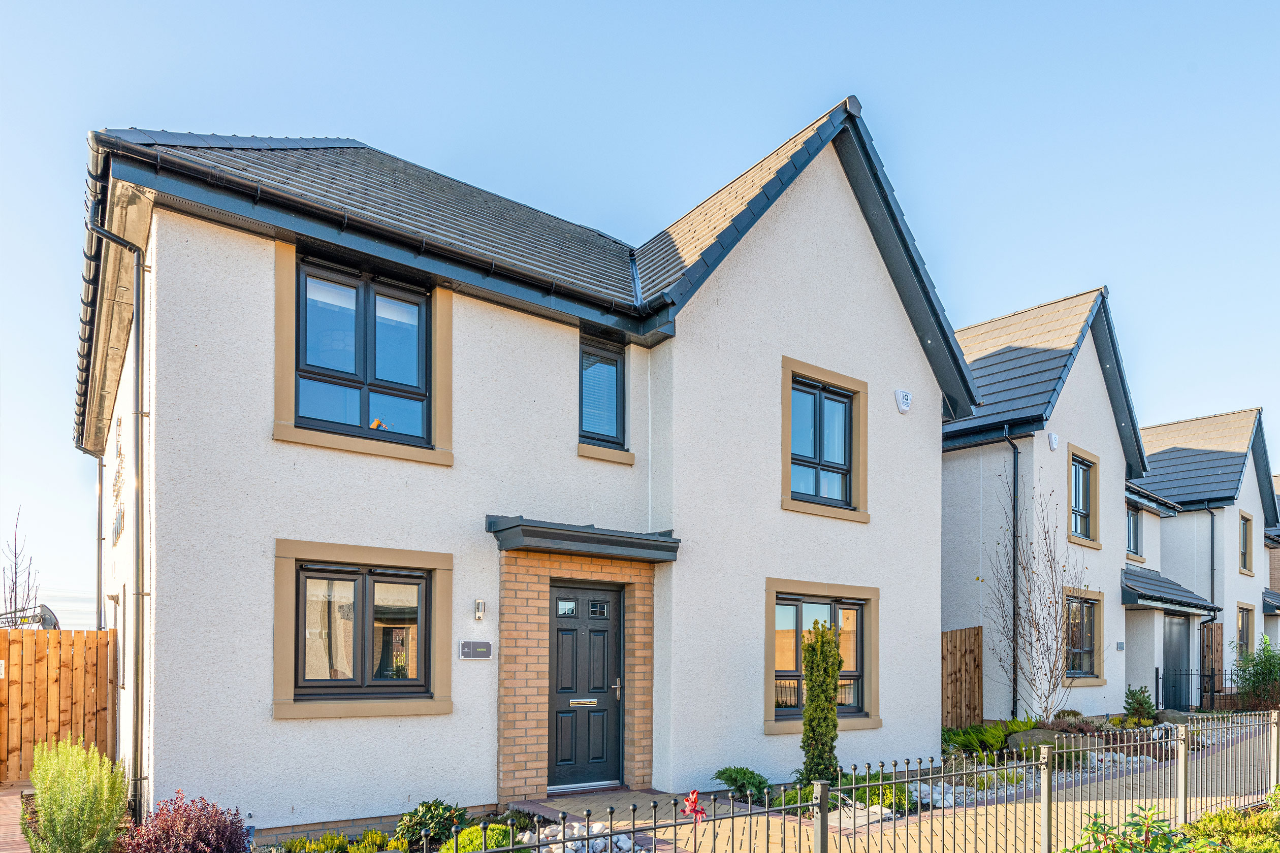 External of the Harris, a 4 bedroom family home